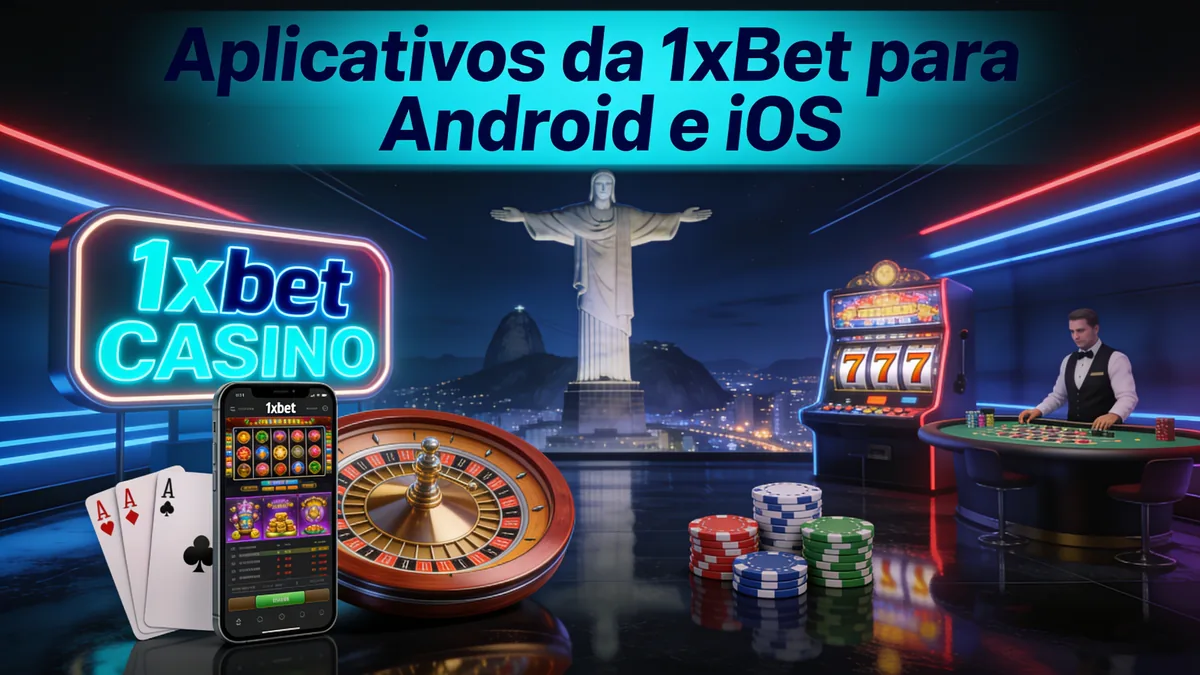 Aplicativos da 1xBet para Android e iOS para jogadores no Brasil