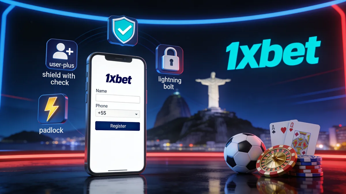 Como Fazer o Cadastro na 1xBet no Brasil para jogadores no Brasil